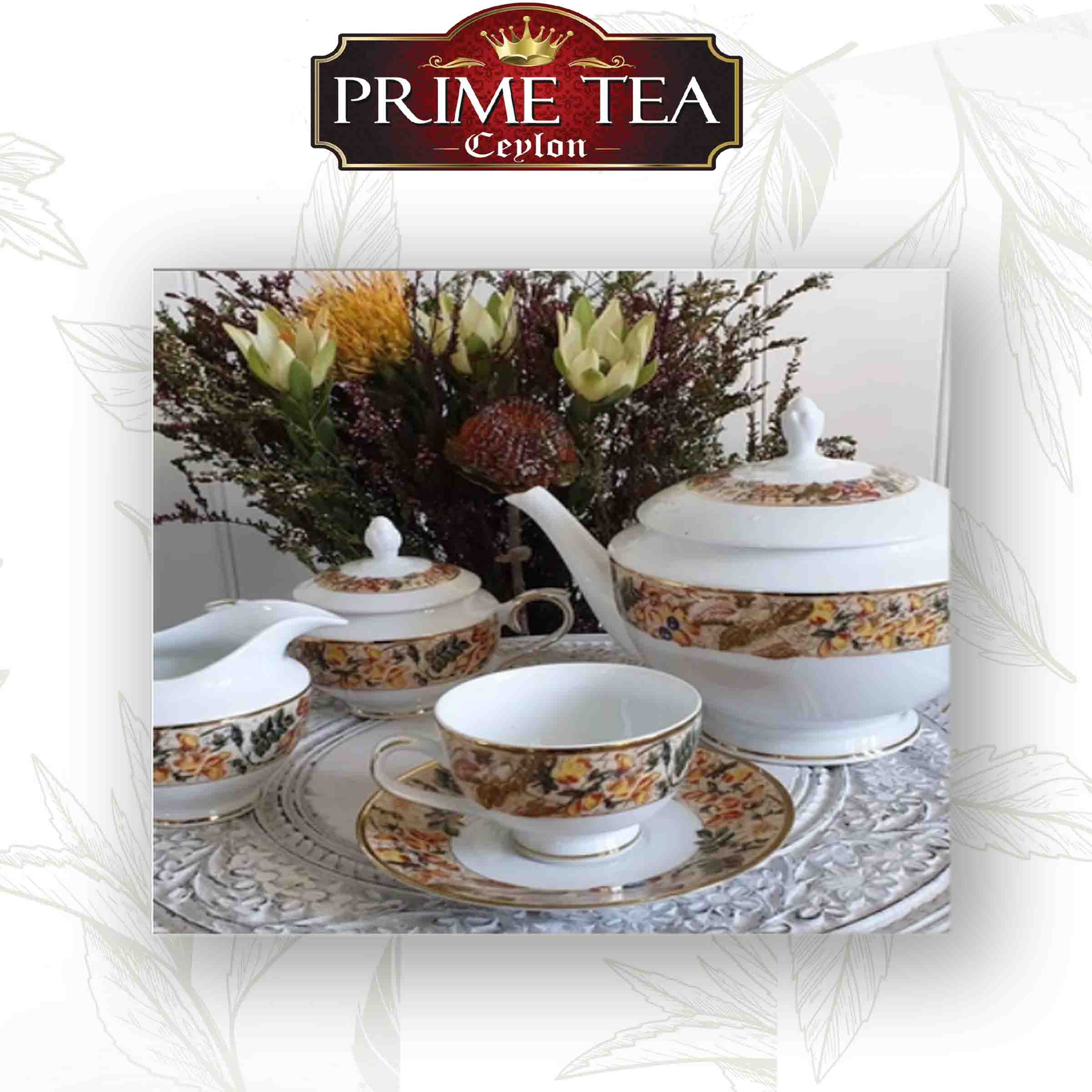Allure Porcelain 11pcs Tea Set