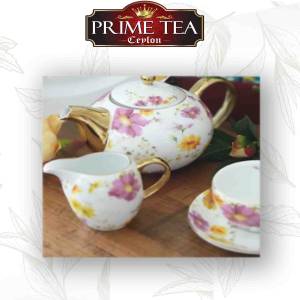 Premium Cosmiya Porcelain 11pcs Tea Set
